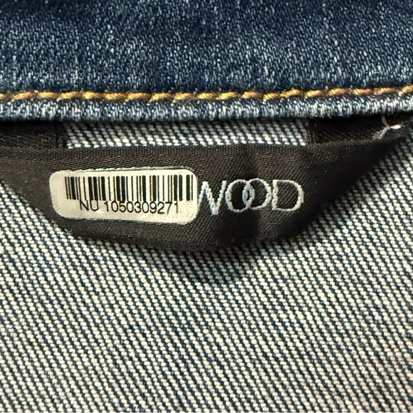 Driftwood x Free People | Randi‎ Floral Embroidered Denim Jumpsuit Medium $228 - Picture 9 of 10